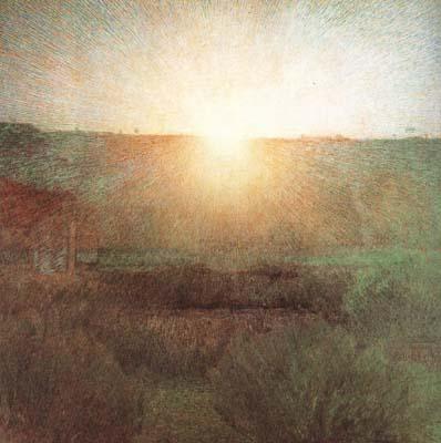 Giuseppe Pellizza da Volpedo The Rising Sun or The Sun (mk19) Sweden oil painting art